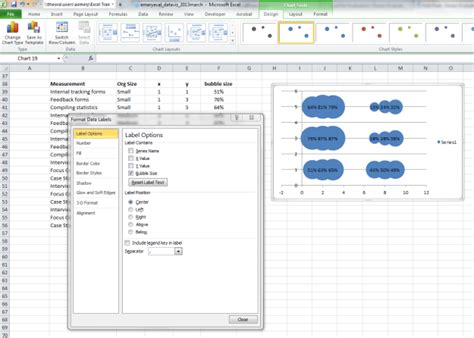 Ann S Blog Dataviz Challenge 1 How To Make A Circle Chart In Excel