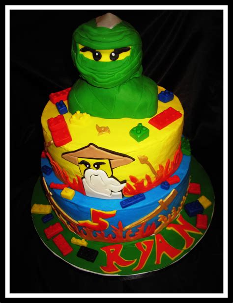 Lego Ninjago Themed Cake CakeCentral