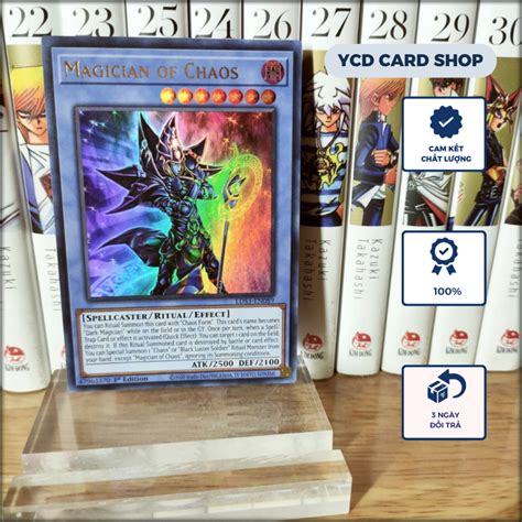 YCDardgame Thẻ bài Yugioh Chính Hãng Magician of Chaos Ultra Rare