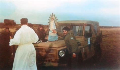 Regresó Al País La Virgen De Luján Que Estuvo En La Guerra De Malvinas