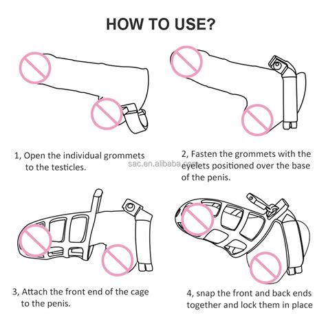 SacKnove Erotica BDSM Dildo Retaining Ring Lock Birdcage Grid Defense Devices Gay Cock Male