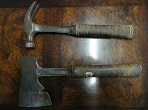 Vintage ESTWING Hatchet Hammer Pair Both Made In Rockford ILL