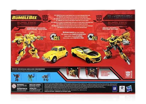 Transformers Studio Series 24 25 Deluxe Bumblebee Then Now Two Pack