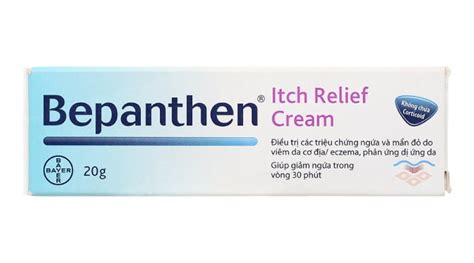 Bepanthen Itch Relief Cream 20g Skin Inflammation