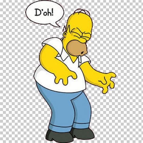 Homer Simpson Bart Simpson D'oh! GIF Marge Simpson PNG, Clipart, Free ...