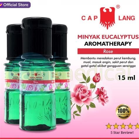 Jual Cap Lang Minyak Kayu Putih Eucalyptus Aromatherapy Rose Shopee