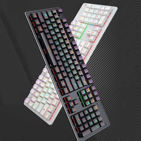 Vuygyu 104key Rgb Keyboard Wires Work Keyboard Wide Keyboard Hyper X