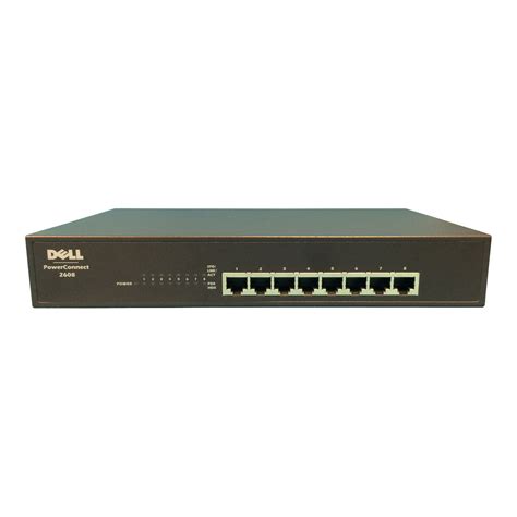 Dell J3667 Powerconnect 2608 8 Port Gigabit Switch Serverworlds