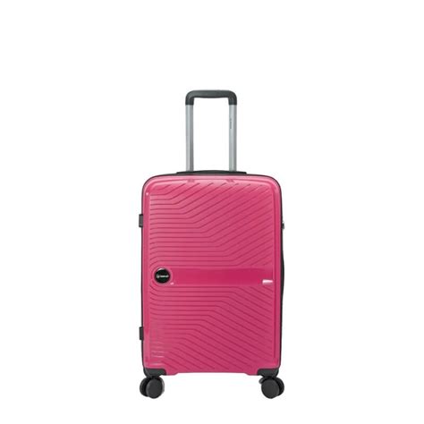 Benzi Mala De Cabine Trolley Cm Rodas Bz Rosa