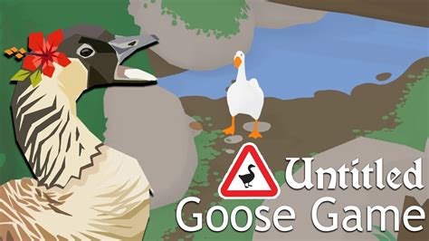 Goose Loose In The Garden 🦆 Untitled Goose Game • 1 Youtube