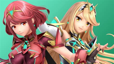 Super Smash Bros Ultimate Xenoblade Chronicles 2s Pyra And Mythra