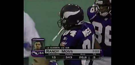 Randy Moss, 1998 : r/minnesotavikings