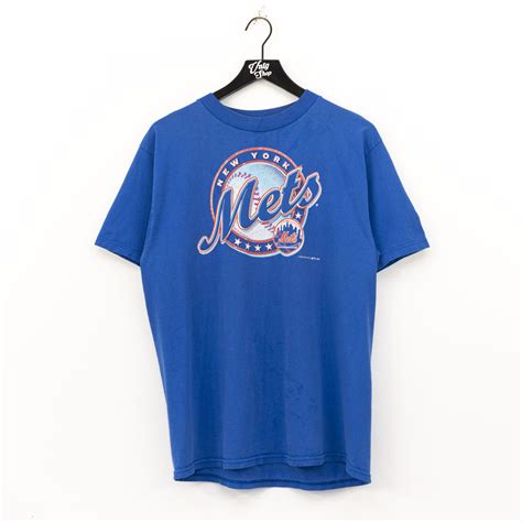 Vintage Vintage 1998 Logo Athletic New York Mets Logo T-Shirt | Grailed