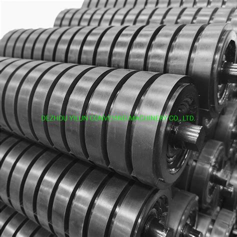 Mining Machinery Spare Parts Mining Conveyor Impact Idler Roller Nylon