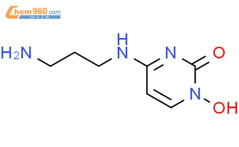 860780 44 5 2 1H Pyrimidinone 4 3 aminopropyl amino 1 hydroxy 化学式