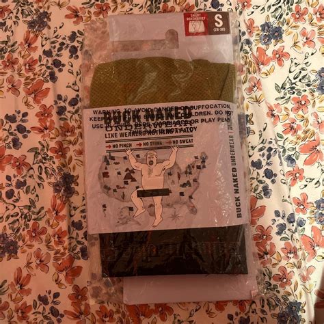 Buck Naked Mens Boxers Depop