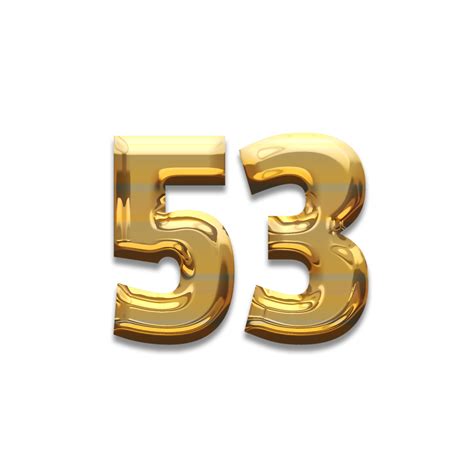 number  gold luxury  png