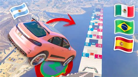 MEGA RAMPA 933 000 IMPOSIBLE ADIVINA EL PAIS GTA V ONLINE YouTube