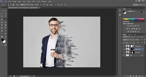 Dispersion Effect in Photoshop | Tutorial to Create a Dispersion Effect