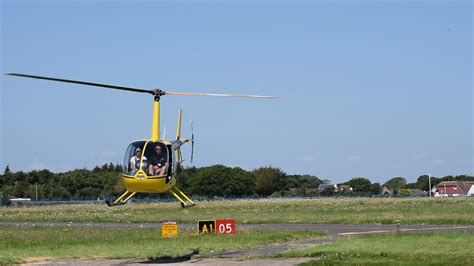 OK LTM Robinson R44 Lee On Solent Solent Airport Graham Tiller