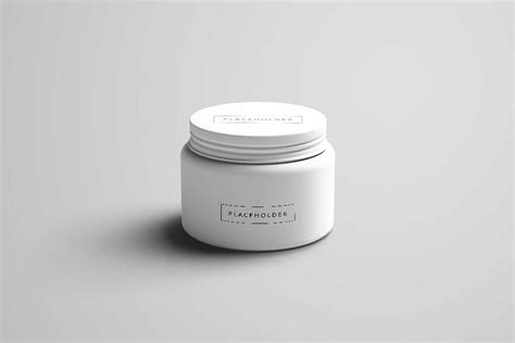 Cosmetic Jar Mockup Psd Free