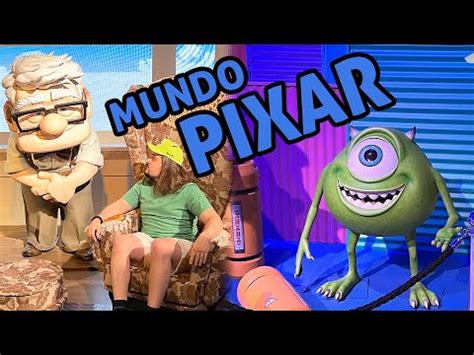 Hoje Eu Fui No MUNDO PIXAR CUNHALUCASS YouTube