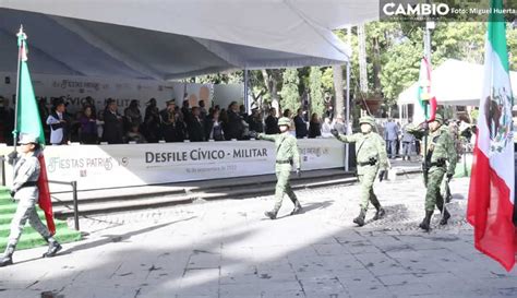 Así Fue El Desfile Cívico Militar Conmemorativo Al 212 Aniversario De La Independencia De México