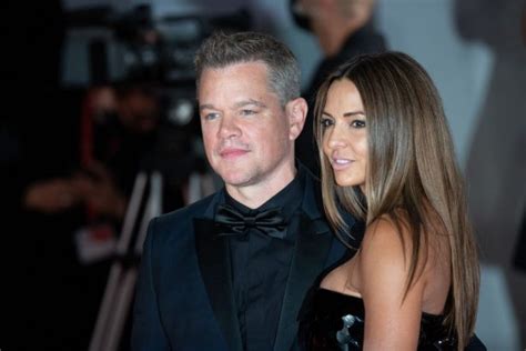 Matt Damon Qui Est Sa Femme Luciana Barroso Closer