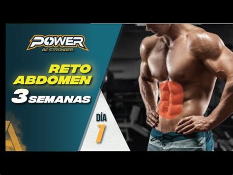 Reto De Abdominales En Casa Semanas Para Abdomen Plano Reto Power