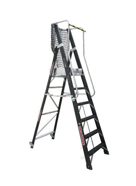 Ladder Hub Fiberglass Platform Step Ladder 6 Steps Pl Sfy06