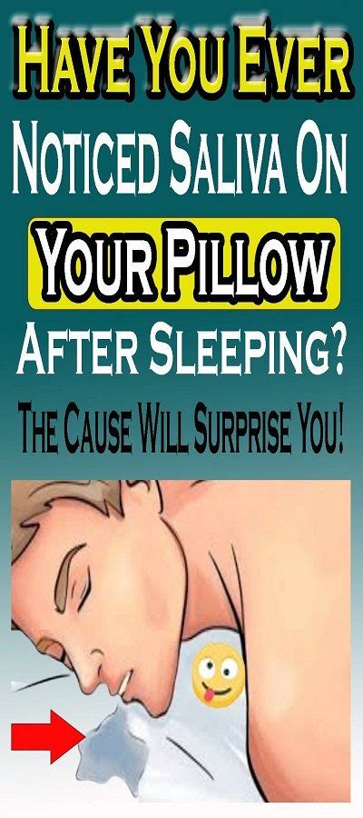 Have You Ever Noticed Saliva On Your Pillow After Sleeping The Cause