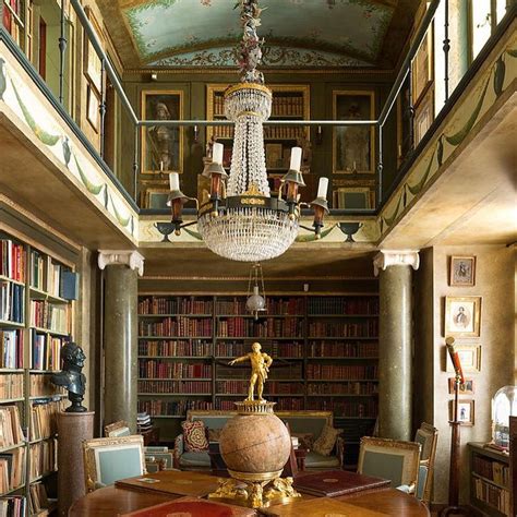 Second Library Of The Week Chateau Du Champ De Bataille In Normandy