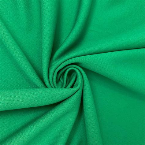 Kelly Green Scuba Double Knit Fabric 100 Polyester Etsy