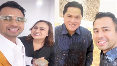 Begitu Hangatnya Kedekatan Raffi Ahmad Dg Erick Thohir Dalam