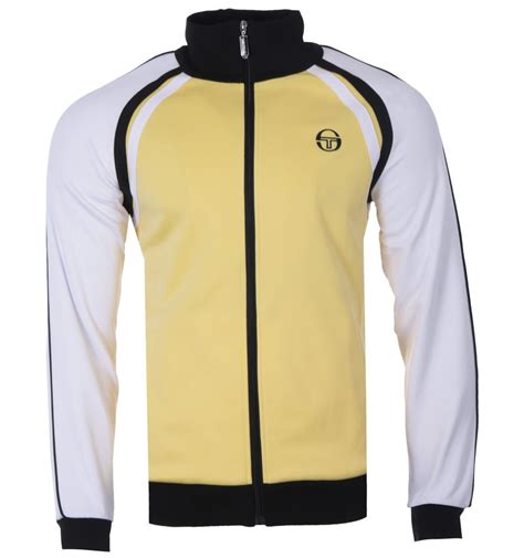 Sergio Tacchini Cotton Ghibli Tracksuit In Yellow For Men Lyst Canada