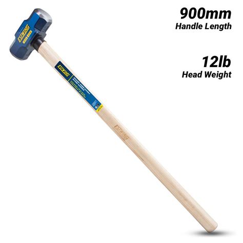 Estwing Esh 1236w 900mm 36 12lb Sledge Hammer With Hickory Wood Handle