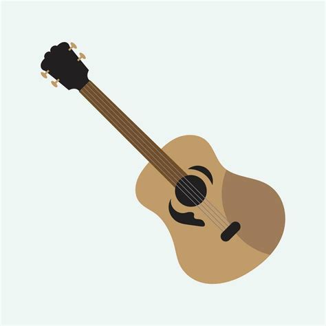 Acoustic Guitar Vector Illustration 36119096 Vector Art At Vecteezy