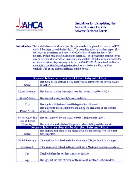 Ahca Form 3180 1024 Fill Out And Sign Printable Pdf Template Signnow