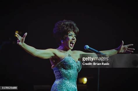 Welsh Singer Shirley Bassey Performs Live On Stage At The Royal News