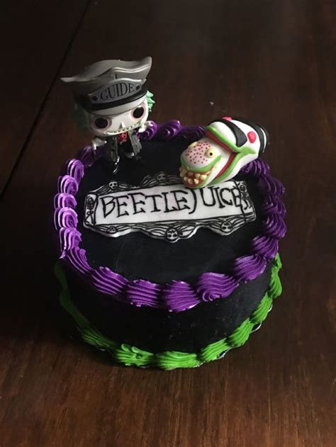 #Beetlejuicecake #birthdaycake #beetlejuice #cake #timburton | Crazy ...