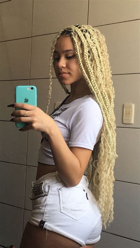 Trancas Box Braids Loiras Tudo O Que Você Precisa Saber in 2024 Box