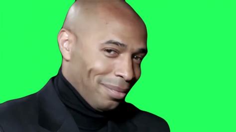 Thierry Henry Smile 4k Green Screen 60fps Youtube