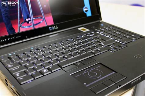 Hands On Dell Precision M Workstation Notebookcheck Net Reviews