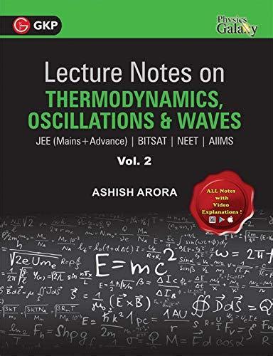 Lecture Notes on Thermodynamics OscillationÂ Waves Physics Galaxy