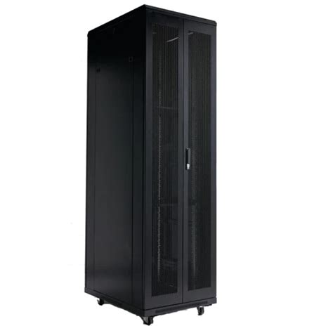 19 Inch Server Rack 42u Floor Standing Glass Door Network Cabinet