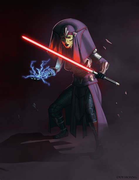 Darth Ragin, Mirialan Sith Warrior by Duy Hoang : r/ImaginaryJedi