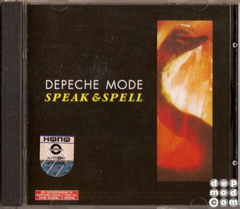 Speak Spell Depeche Mode Discography