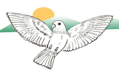 Dove Wings Drawing at GetDrawings | Free download