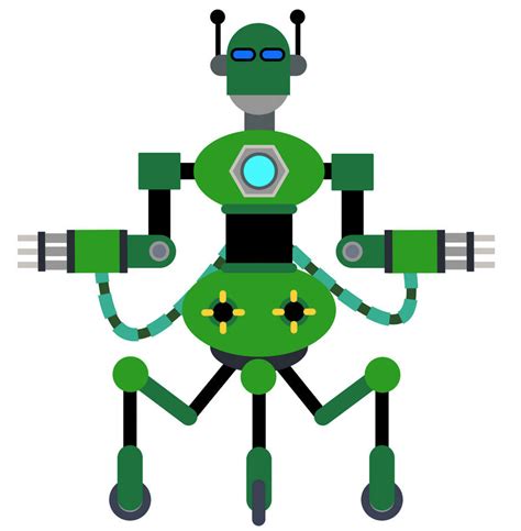 Giant Green Robot By Seasonsheart12 On Deviantart