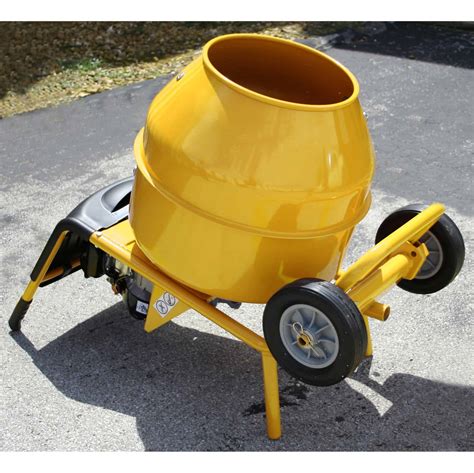 Gasoline Cement Mixer 5 Cubic Foot 25 Hp